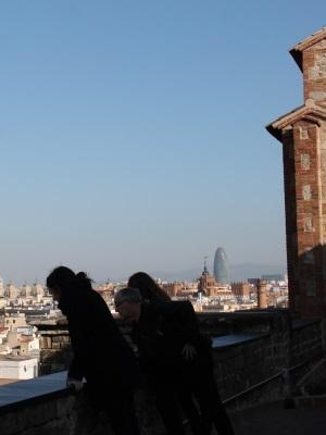 Barcelona desde las terrazas de Sta María del Mar