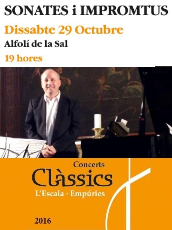 Sonates i impromtus - Concerts Clàssics L'Escala