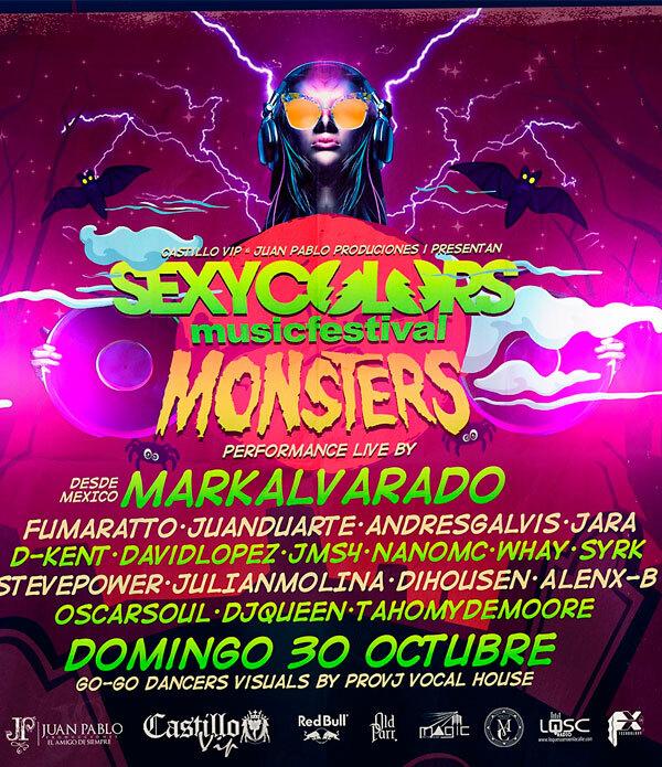 Sexy colors Music Festival - Monsters