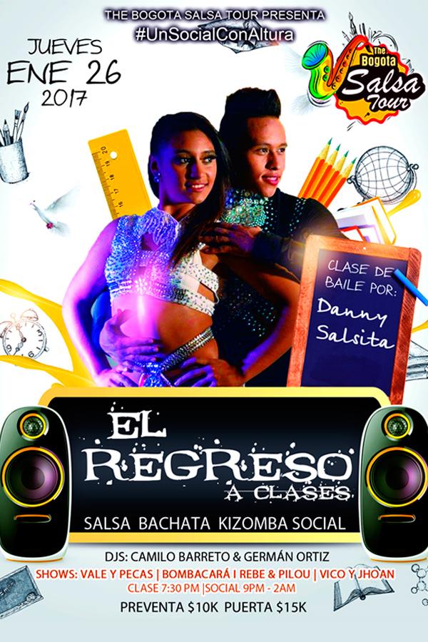 Bogotá Salsa Tour ¡El Regreso a clases!