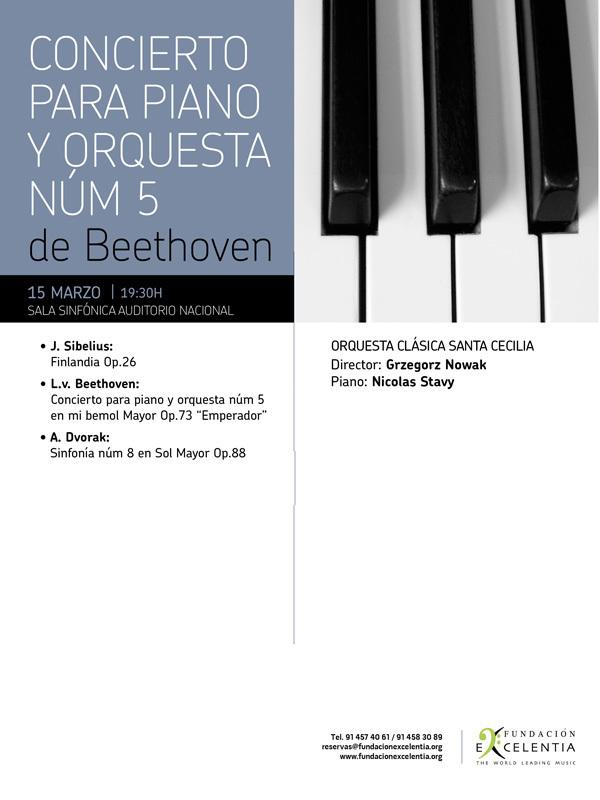 Concierto Emperador de Beethoven