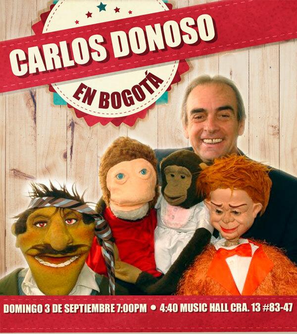 Carlos Donoso en Bogotá