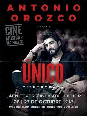 Antonio Orozco - Único, en Jaén 26/10