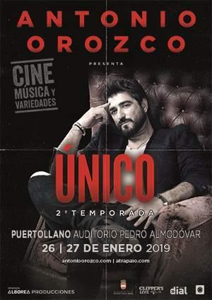 Antonio Orozco - Único 2019, en Puertollano 27/01