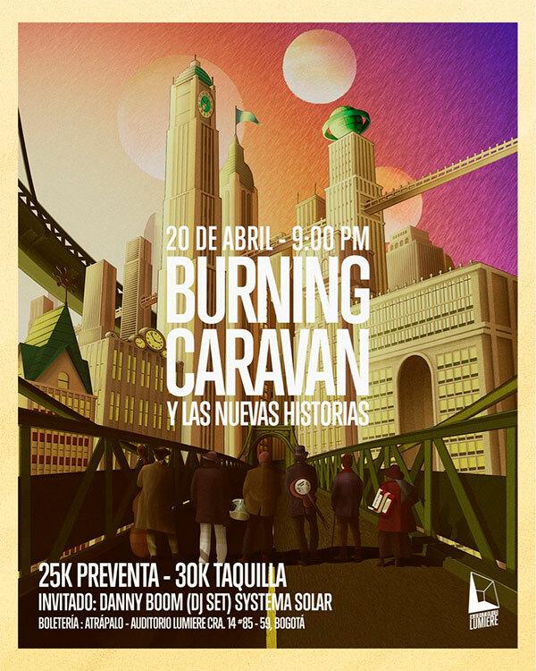 Burning Caravan y Dani Boom, nuevas historias