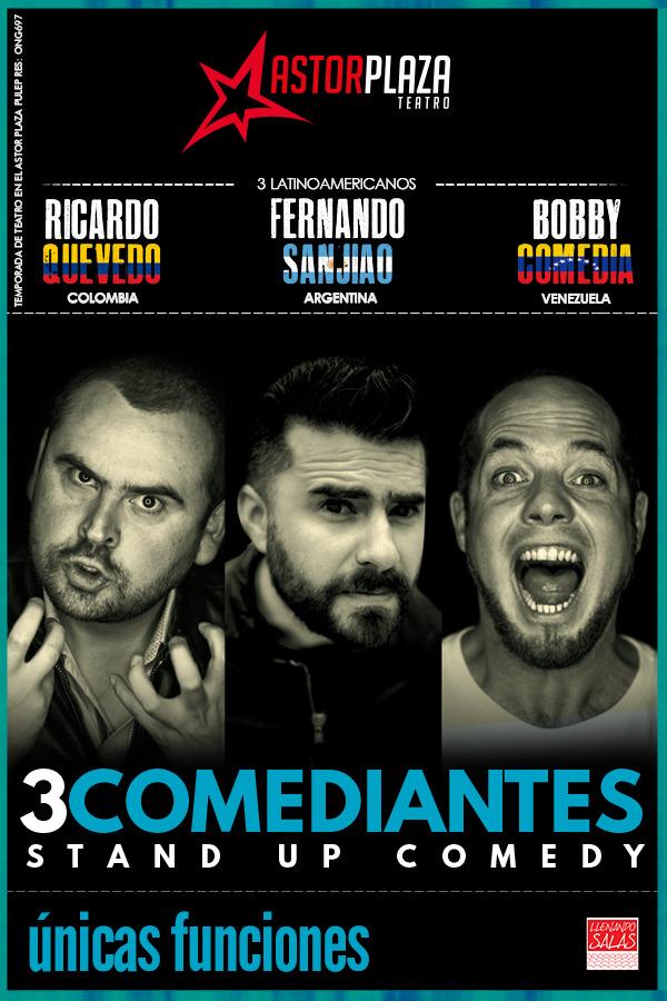 3 Comediantes stand up comedy