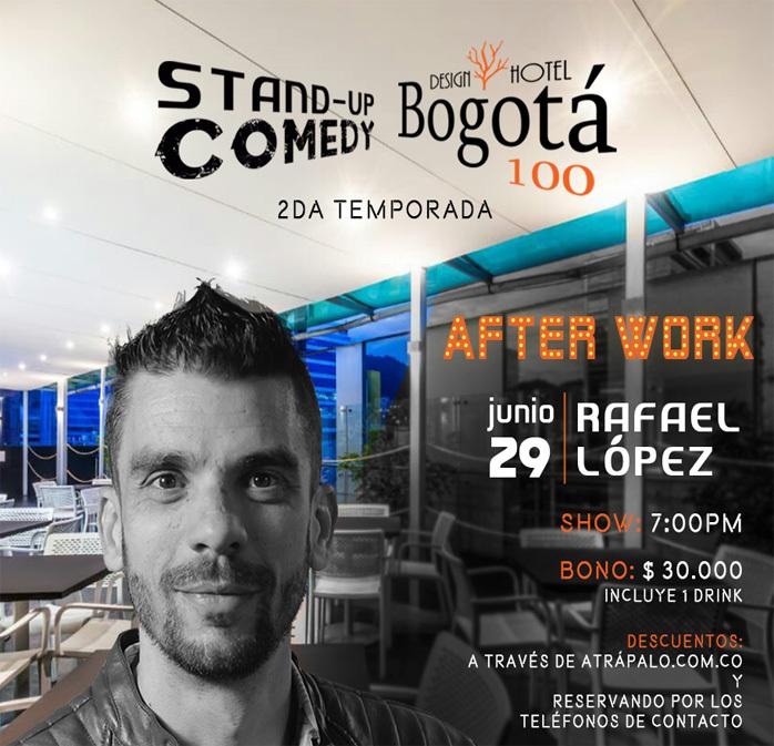 After Work Stand Up Comedy con Rafael López