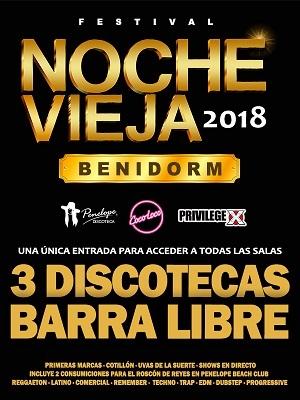 Nochevieja 2018 Area Disco Benidorm