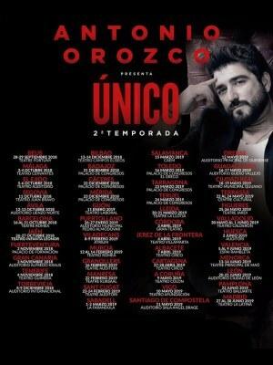 Antonio Orozco - Único 2019, en Huelva