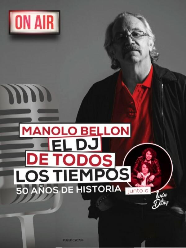 Manolo Bellon, el Dj de todos los tiempos
