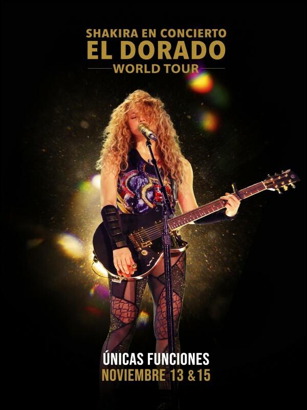 Shakira en Cine concierto | El Dorado World Tour