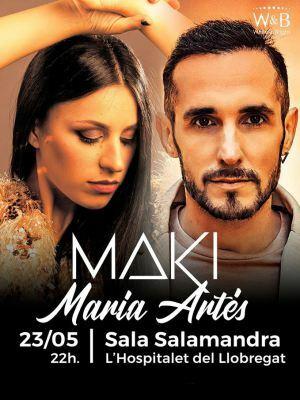 Concert María Artés & Maki, en Barcelona