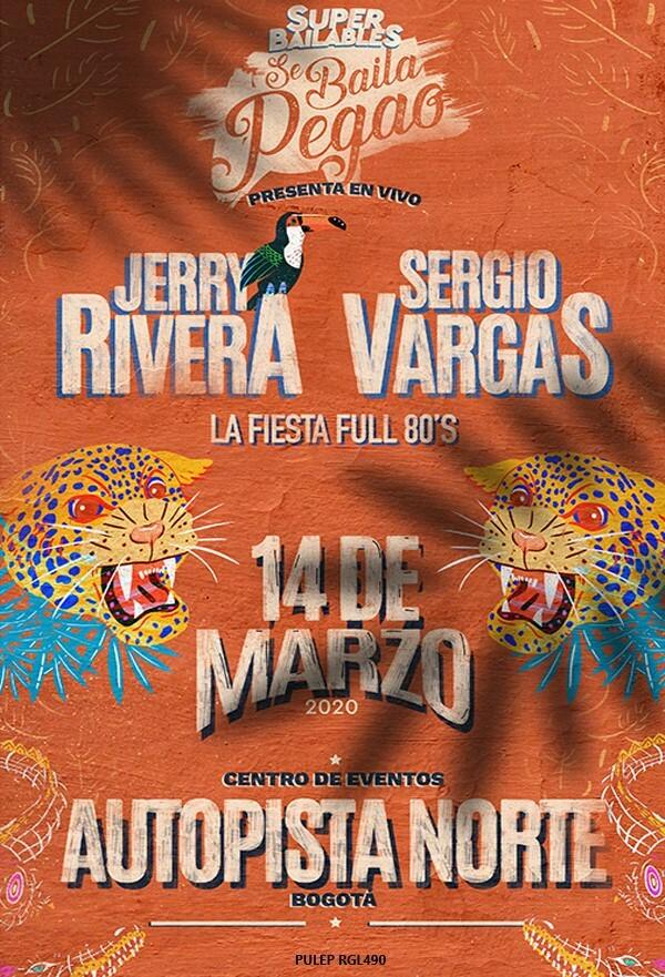 Jerry Rivera y Sergio Vargas en vivo