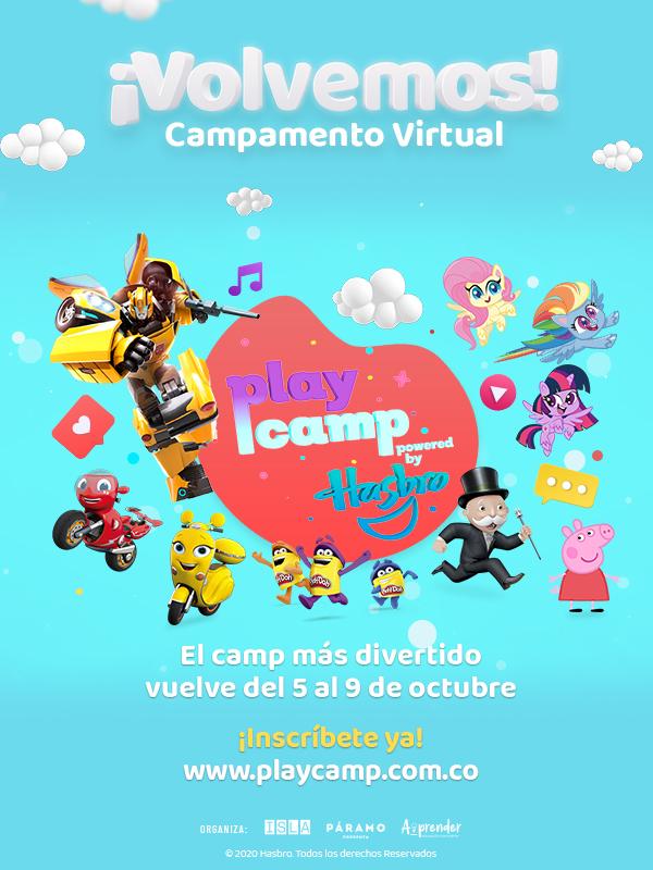 Play camp by Hasbro | Campamento virtual