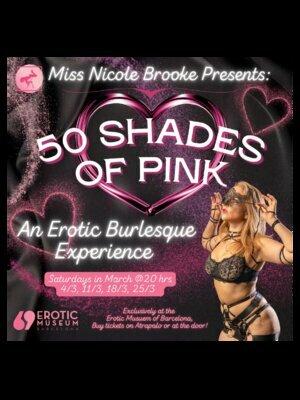 50 Shades of pink y visita al Erotic Museum de Barcelona