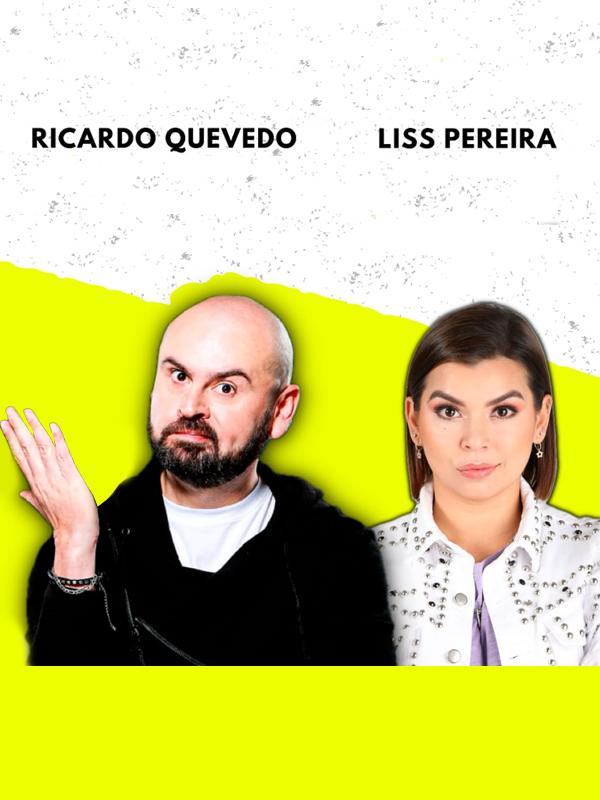 Ricardo Quevedo y Liss Pereira en Teatro ABC