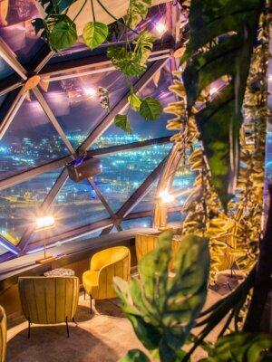Cata de mezcales con vistas 360º en Skyfall Cocktail Club