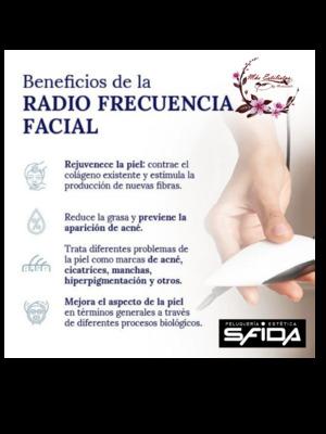 Regala Belleza: tratamiento de Radiofrecuencia facial 1 a 6 sesiones