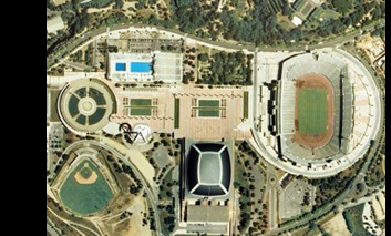 Mapa del Palau Sant Jordi